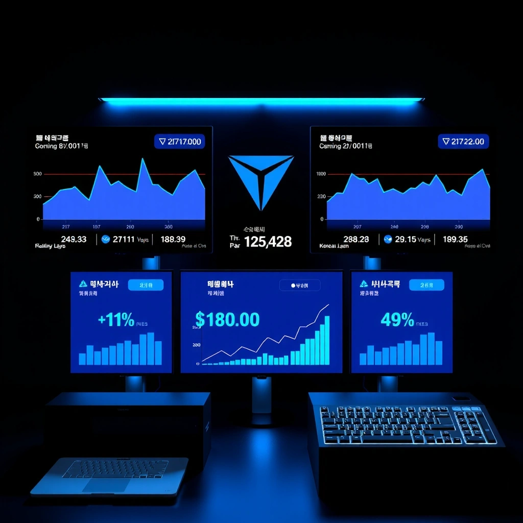 Strategic Trading Dashboard Interface